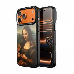 Illustrative Series iPhone 17 Pro Max Case Mona Lisa Custom AI