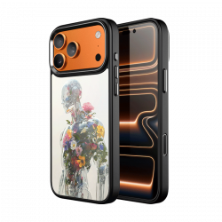 Hybrid Series iPhone 17 Pro Max Case Magsafe Floral Android Custom AI